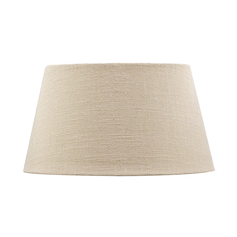 Beige Woven Linen Lampshade - 41cm