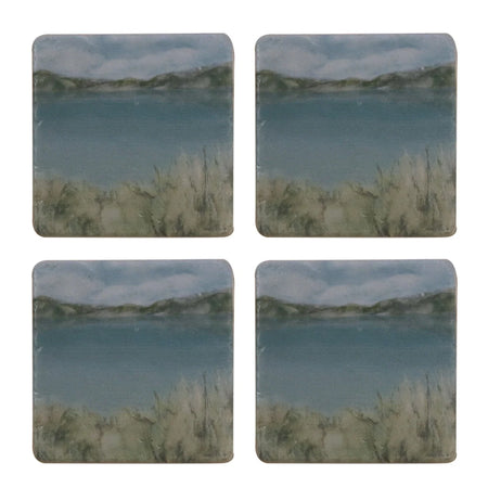 ISLAND SUMMER COASTER SET of 4