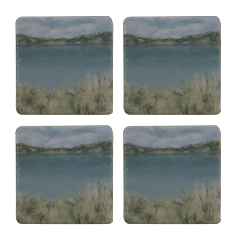 ISLAND SUMMER COASTER SET of 4