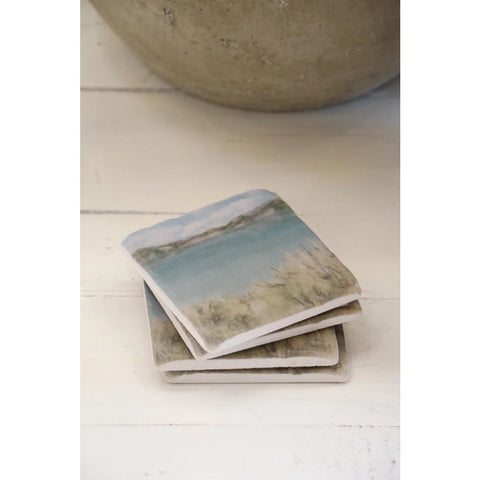 ISLAND SUMMER COASTER SET of 4