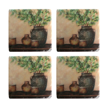 Tuscan Coasters ~ Set of 4