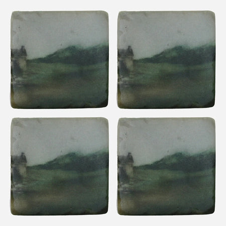 Otago Stone Cottage Coaster Set of 4