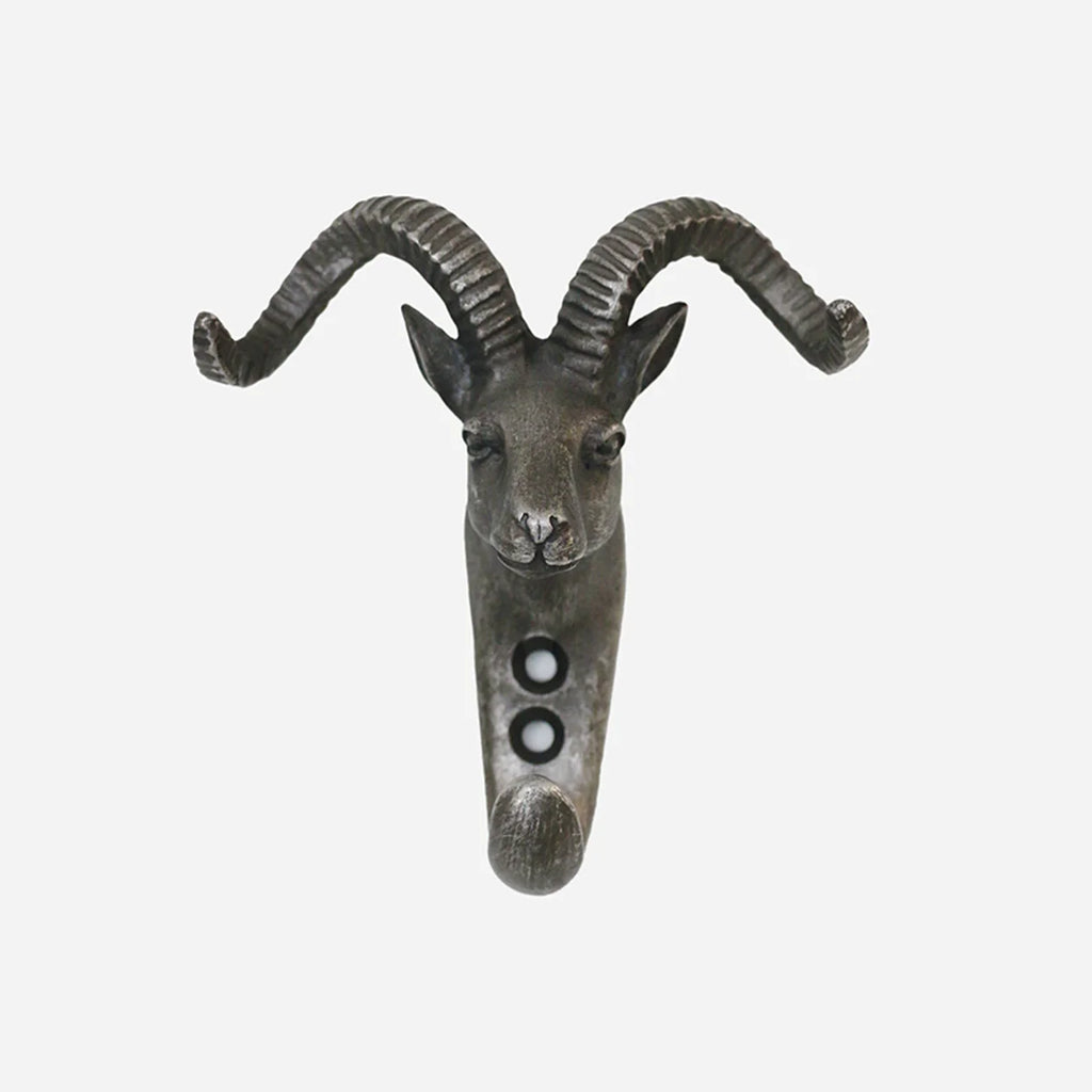 Antelope Hook in Pewter Finish