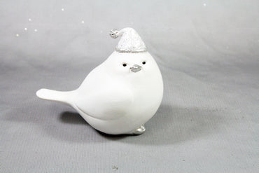 White Resin Bird