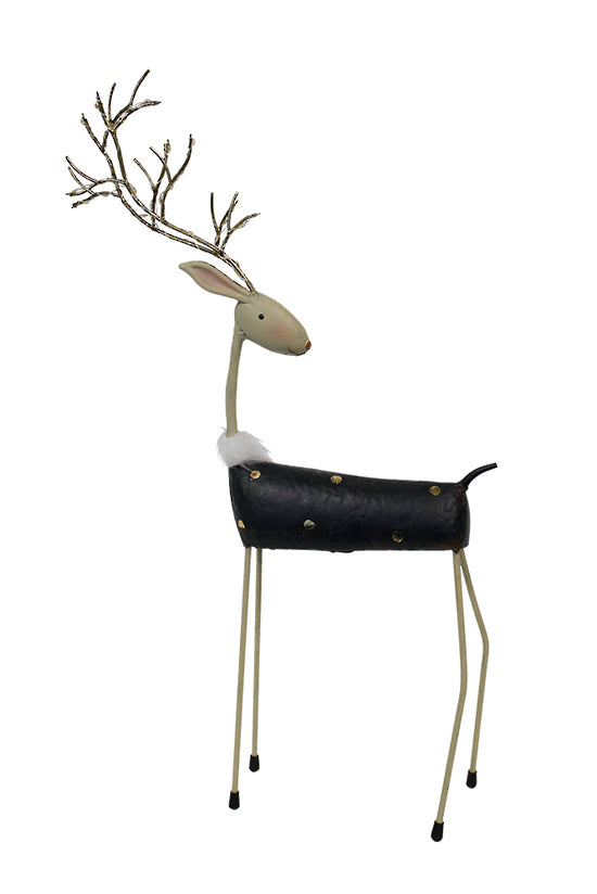 Metal Deer w/LED Antlers - looking backwards