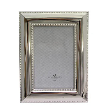 French Country Large SILVER PEARL PHOTO FRAME 6X4"