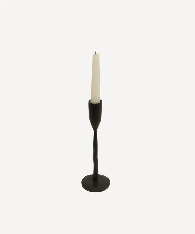 Dax Black Candleholder Small