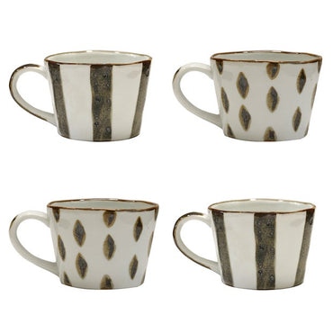 Zanibar Mugs, spotted or striped